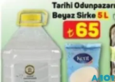 TARİHİ ODUNPAZARI BEYAZ SİRKE 5 L